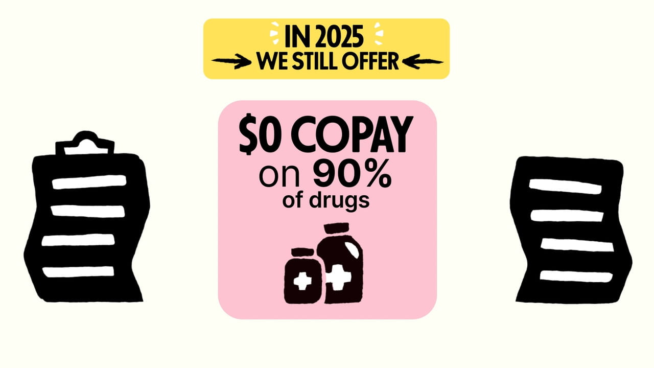 Image of SCAN's video explaining pharmacy benefits for 2025.